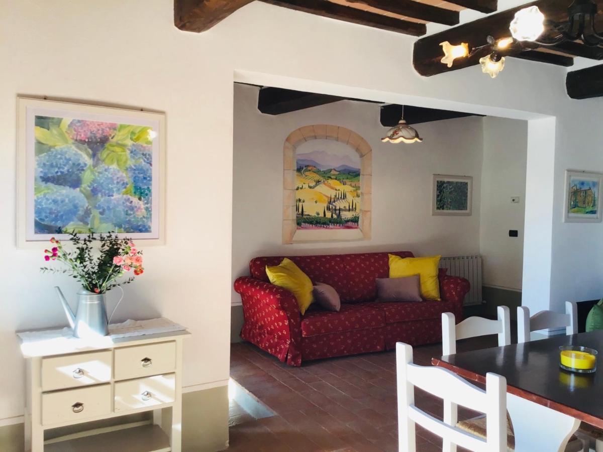 Borgo Fastelli - House In Historical Borgo In Tuscany - Quercia Spineta Eksteriør billede